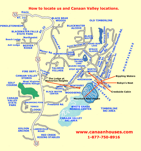Canaan Valley Skiing & Vacation Rentals
